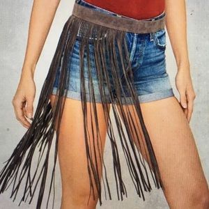 Nasty Gal fringe Belt